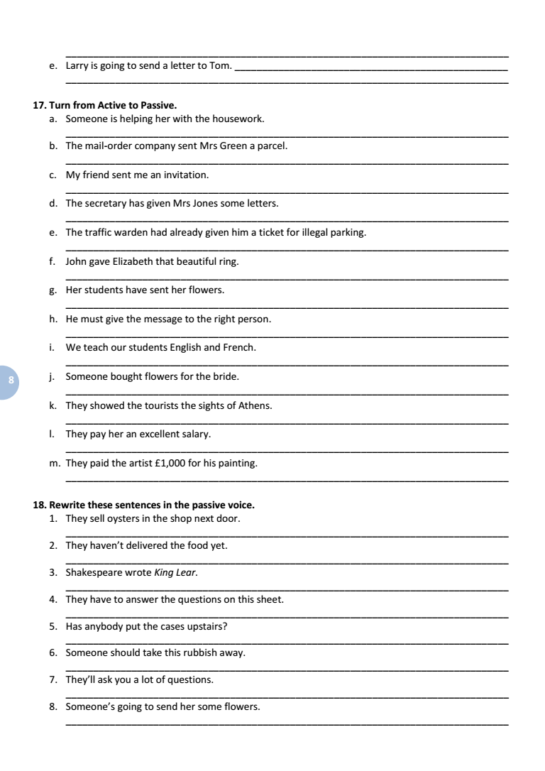 summary of passive voice - الملفات - باك دوك